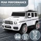 Kahuna Mercedes Benz AMG G63 Kids Electric Ride On Car w/ Remote Control - White Image 10 thumbnail