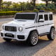 Kahuna Mercedes Benz AMG G63 Kids Electric Ride On Car w/ Remote Control - White Image 13 thumbnail
