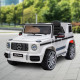 Mercedes Benz AMG G63 Licensed Kids Ride On Electric Car Remote Control - White Image 10 thumbnail