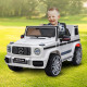 Mercedes Benz AMG G63 Licensed Kids Ride On Electric Car Remote Control - White Image 13 thumbnail
