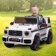 Mercedes Benz AMG G63 Licensed Kids Ride On Electric Car Remote Control - White Image 11 thumbnail