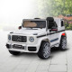 Mercedes Benz AMG G63 Licensed Kids Ride On Electric Car Remote Control - White Image 14 thumbnail