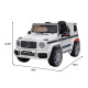 Mercedes Benz AMG G63 Licensed Kids Ride On Electric Car Remote Control - White Image 5 thumbnail