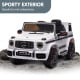 Mercedes Benz AMG G63 Licensed Kids Ride On Electric Car Remote Control - White Image 4 thumbnail