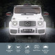 Mercedes Benz AMG G63 Licensed Kids Ride On Electric Car Remote Control - White Image 6 thumbnail