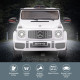 Mercedes Benz AMG G63 Licensed Kids Ride On Electric Car Remote Control - White Image 6 thumbnail