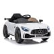 Mercedes Benz Licensed Kids Ride On Car Remote Control by Kahuna White thumbnail