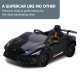 Lamborghini Performante Kids Electric Ride On Car Remote Control - Black Image 2 thumbnail