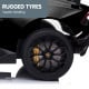 Lamborghini Performante Kids Electric Ride On Car Remote Control - Black Image 6 thumbnail