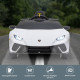 Lamborghini Performante Kids Electric Ride On Car Remote Control by Kahuna - White Image 4 thumbnail