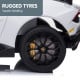 Lamborghini Performante Kids Electric Ride On Car Remote Control by Kahuna - White Image 14 thumbnail