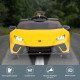Lamborghini Performante Kids Electric Ride On Car Remote Control - Yellow Image 4 thumbnail
