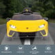 Lamborghini Performante Kids Electric Ride On Car Remote Control - Yellow Image 5 thumbnail