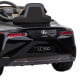 Authorised Lexus LC 500 Kids Electric Ride On Car - Black Image 4 thumbnail