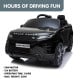 Land Rover Licensed Kids Ride on Car Remote Control by Kahuna Black Image 11 thumbnail
