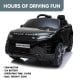 Land Rover Licensed Kids Ride on Car Remote Control by Kahuna Black Image 12 thumbnail