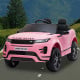 Land Rover Licensed Kids Ride on Car Remote Control by Kahuna - Pink Image 3 thumbnail