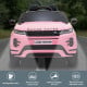 Land Rover Licensed Kids Ride on Car Remote Control by Kahuna - Pink Image 6 thumbnail