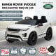 Land Rover Licensed Kids Ride on Car Remote Control by Kahuna - White Image 2 thumbnail