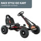 Kahuna G95 Kids Ride On Pedal-Powered Go Kart - Black Image 10 thumbnail