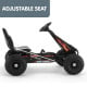 Kahuna G95 Kids Ride On Pedal-Powered Go Kart - Black Image 11 thumbnail