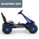 Kahuna G95 Kids Ride On Pedal Go Kart - Blue Image 11 thumbnail