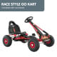 Kahuna G95 Kids Ride On Pedal-Powered Go Kart  - Red Image 10 thumbnail