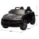 Kahuna Black Porsche Macan Turbo EV Kids Ride On Car 12V Electric Car Image 3 thumbnail