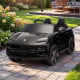 Kahuna Black Porsche Macan Turbo EV Kids Ride On Car 12V Electric Car Image 11 thumbnail