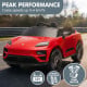 Kahuna Red Porsche Macan Turbo EV Kids Ride On Car 12V Electric Car Image 5 thumbnail