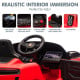 Kahuna Red Porsche Macan Turbo EV Kids Ride On Car 12V Electric Car Image 6 thumbnail
