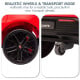 Kahuna Red Porsche Macan Turbo EV Kids Ride On Car 12V Electric Car Image 8 thumbnail