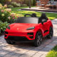 Kahuna Red Porsche Macan Turbo EV Kids Ride On Car 12V Electric Car Image 11 thumbnail