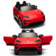 Kahuna Red Porsche Macan Turbo EV Kids Ride On Car 12V Electric Car Image 15 thumbnail