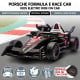 Kahuna Porsche Formula E Kids Electric Ride On Car Remote Control 60W Dual Motors MP3 Player Suspension & Seat Belt Image 15 thumbnail