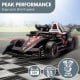 Kahuna Porsche Formula E Kids Electric Ride On Car Remote Control 60W Dual Motors MP3 Player Suspension & Seat Belt Image 10 thumbnail