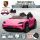 Kahuna Porsche Taycan Turbo S Kids Electric Ride On Car w/Remote Control 90W Four Wheel Suspension 2 Seater w/Seat Belt Image 14 thumbnail
