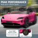 Kahuna Porsche Taycan Turbo S Kids Electric Ride On Car w/Remote Control 90W Four Wheel Suspension 2 Seater w/Seat Belt Image 8 thumbnail