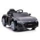 Audi Sport Licensed Kids Ride on Car Remote Control by Kahuna Black thumbnail