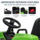 Kahuna MX-611 Kids Electric Tractor Trailer Car Green Grey Image 8 thumbnail