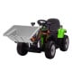 Kahuna MX-611C Kids Electric Car Tractor Digger Loader Grey Image 2 thumbnail