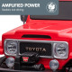 Kahuna Licensed Toyota FJ-40 Electric 2-Seat Kids Ride On Car by Kahuna - Red Image 9 thumbnail