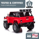 Kahuna Licensed Toyota FJ-40 Electric 2-Seat Kids Ride On Car by Kahuna - Red Image 10 thumbnail