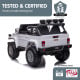 Toyota FJ-40 Electric Licensed Kids Ride On Electric Car - White Image 12 thumbnail