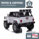 Kahuna Licensed Toyota FJ-40 2-Seat Kids Ride On Electric Toy Car 80W - White Image 10 thumbnail