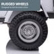 Kahuna Licensed Toyota FJ-40 2-Seat Kids Ride On Electric Toy Car 80W - White Image 8 thumbnail