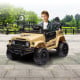 Authorised Toyota FJ Cruiser Kids Electric Ride On Car - Khaki Image 11 thumbnail