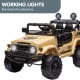 Authorised Toyota FJ Cruiser Kids Electric Ride On Car - Khaki Image 7 thumbnail