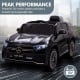 Mercedes-Benz EQA 250 12V Kids Electric Ride-On Car with Parental Remote Control, LED Lights & Bluetooth Music Image 8 thumbnail