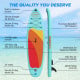 Kahuna Hana 10ft 6in iSUP Inflatable Stand Up Paddle Board Image 4 thumbnail